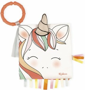 Kaloo Kaloo Livre d'éveil Licorne 14x14cm 4895029627804