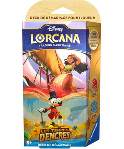 Ravensburger Disney Lorcana (FR) Into the inklands - Starter Deck Moana X Scrooge Mcduck(Picsou) 4050368982803