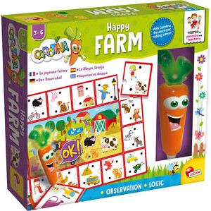 Lisciani Giochi Carotina - Stylo parlant La Joyeuse ferme (fr/en) 8008324080267