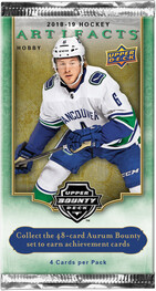 Upper Deck Upper Deck Artifacts Hockey 18/19 Booster 053334900973