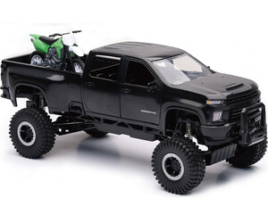 New-Ray Toys New Ray - Pick up Hors-route Chevy avec motocross 093577375961
