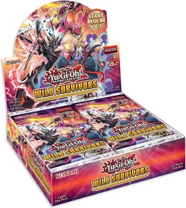 Konami Yugioh - Wild survivors - Booster Box 083717861508