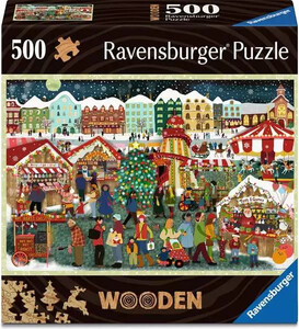 Ravensburger casse-tête Casse-tête 500 Pièces en bois - Christmas 4005555015390