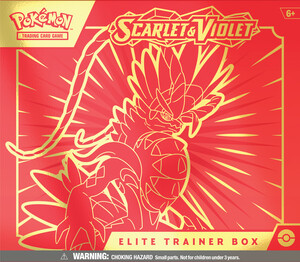 nintendo Pokemon Scarlet & Violet Elite Trainer Box Koraidon *