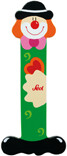 Sevi Lettre clown i en bois 8003444817458