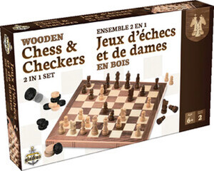 Gladius Jeux d'échecs et de dames bois 620373060601