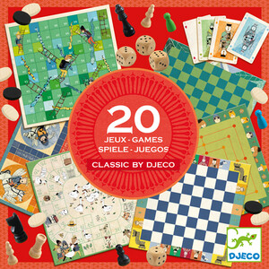 Djeco 20 Jeux Classiques (fr/en) 3070900052192