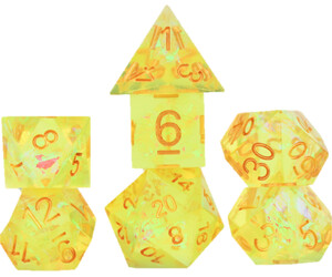 Sirius Sharp-edged yellow fairy 7-die set 810113710471