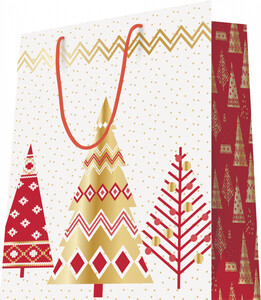 Sac cadeau 3 sapins 3266790260001