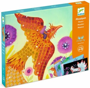 Djeco Kit mosaïques créatures légendaires (fr/en) 3070900094086