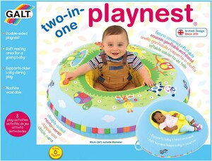 Galt Toys Playnest coussin gonflable matelassé d'activités 2 en 1 (beigne/tube) 5011979576552