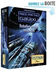 Ystari Race for the Galaxy (fr) ext 2 Rebelles contre Imperium 655132003865