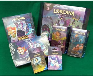 Lorcana Disney lorcana (EN) Mega combo pack - Ursula's Return - 2 starter deck, 2 sleeve packs, 1 Gift Set, 1 Illumineer's trove, 1 Booster box *