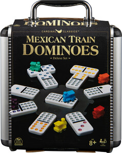Cardinal Domino Train mexicain Double 12 (d12) mallette métal 778988489765