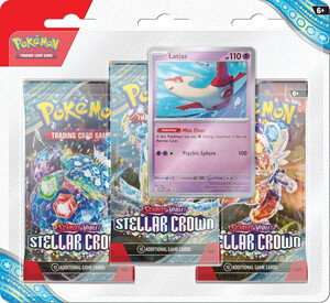 Pokémon Pokemon Scarlet & Violet Stellar Crown - 3pk blister - Latias *