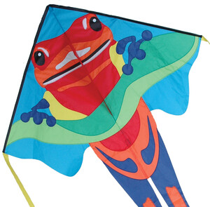 Premier Kites Cerf-volant monocorde large facile à voler grenouille (Poison Dart) 46'' x 90'' 630104442835