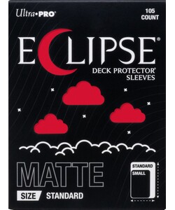 Ultra PRO Protecteurs de cartes Standard Eclipse PRO-Matte Rouge 105ct 074427166847