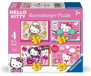 Ravensburger casse-tête Casse-tête 12-16-20-24 progressif Hello Kitty 4005555041580