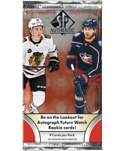 Upper Deck Upper Deck SP Authentic Hobby Hockey 23/24 Booster (unité) 0053334470261