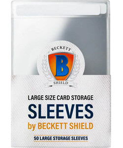 Beckett Media LLC Beckett shield sleeves semi-rigid thick 50ct 5706569902025