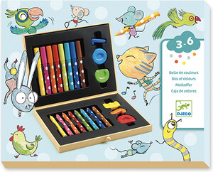 Djeco Boite de couleurs pour les petits 3070900090101