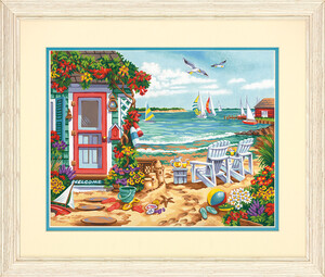 Dimensions PaintWorks Peinture à numéro L'été 14x11" 91676 088677916763
