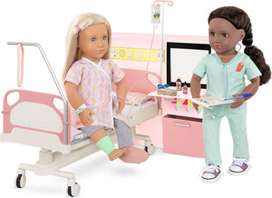 Poupées Our Generation Accessoires OG - Chambre d'hôpital "Get Well Room" 062243443372