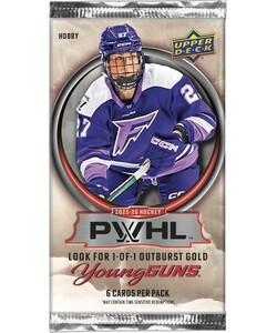 Upper Deck Upper Deck PWHL hockey 25/26 Hobby Booster (unité) 053334003858