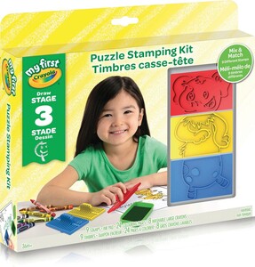 Crayola Puzzle Stamping My First 063652691002