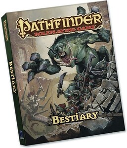 Paizo Publishing Pathfinder 1e (en) Bestiary 1 Pocket Edition 9781601258885