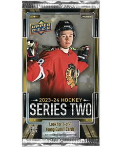 Upper Deck Upper Deck series two Hockey 23/24 Hobby Booster 053334462532