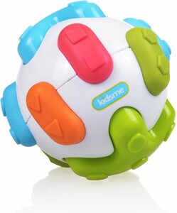 Kidsme Balle souple sons d'animaux (Soft Grip Listen and Learn Ball) 4893014872741