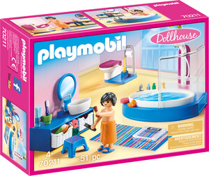 Playmobil Playmobil 70211 Salle de bain avec baignoire 4008789702111
