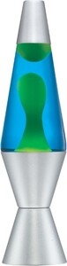 LAVA LITE LAVA Lamp 11.5" cire jaune / liquide bleu 047162019501