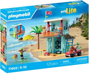 Playmobil Playmobil 71903 Poste de secours et voiturette de plage 4008789719034