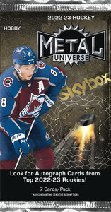 Upper Deck Upper Deck Skybox Metal Universe Hockey 22/23 Hobby Booster 053334120814