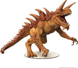 NECA/WizKids LLC Dnd Painted Minis icons - Gargantuan Tarrasque Premium 634482961490