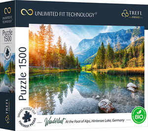 Belvedere Puzzle Casse-tête 1500 UFT - Au pied des Alpes Lac Hintersee Allemagne 5900511261936