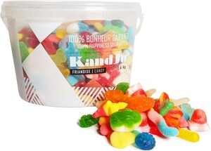 Kandju Bonbons Kandju Seau ovale mélange régulier 1.4kg 809981092529