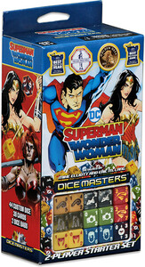 NECA/WizKids LLC Dc Dice Masters Superman & Wonder Woman (en) Starter Set 634482725153