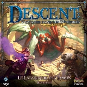 Fantasy Flight Games Descent (fr) ext Le Labyrinthe des Ruines *