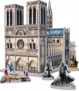 Wrebbit Casse-tête 3D Assassin's Creed Unity - Notre-Dame (860pcs) 665541020230