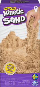 Kinetic Sand Kinetic Sand - Sable en boîte 2,2 lb - Brun (sable cinétique) 778988368886