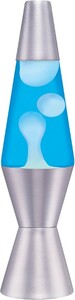 LAVA LITE LAVA Lamp 11.5" cire blanche / liquide bleu 047162019532
