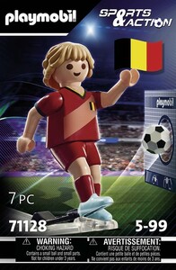 Playmobil Playmobil 71128 Joueur de soccer - Belge 4008789711281