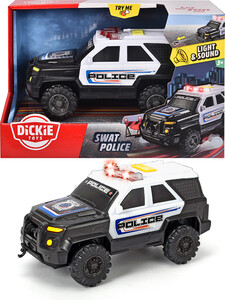 Dickie Toys City Heroes - Camion de police SWAT Sons et lumières 18cm 4006333036644