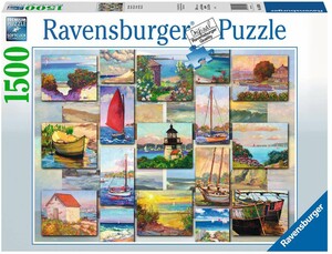 Ravensburger Casse-tête 1500 Coastal Collage 4005556168200