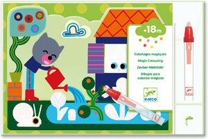 Djeco Coloriages magiques Caché dans le jardin 3070900090637
