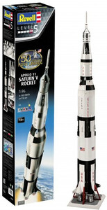 Revell Modèle à coller Apollo 11 Saturne V Rocket 50em anniversaire 1/96 4009803895260