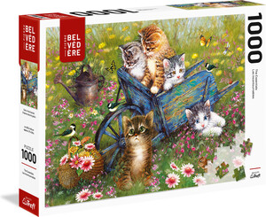 Trefl Casse-tête 1000 Chatons Dans Le Jardin 061152700705